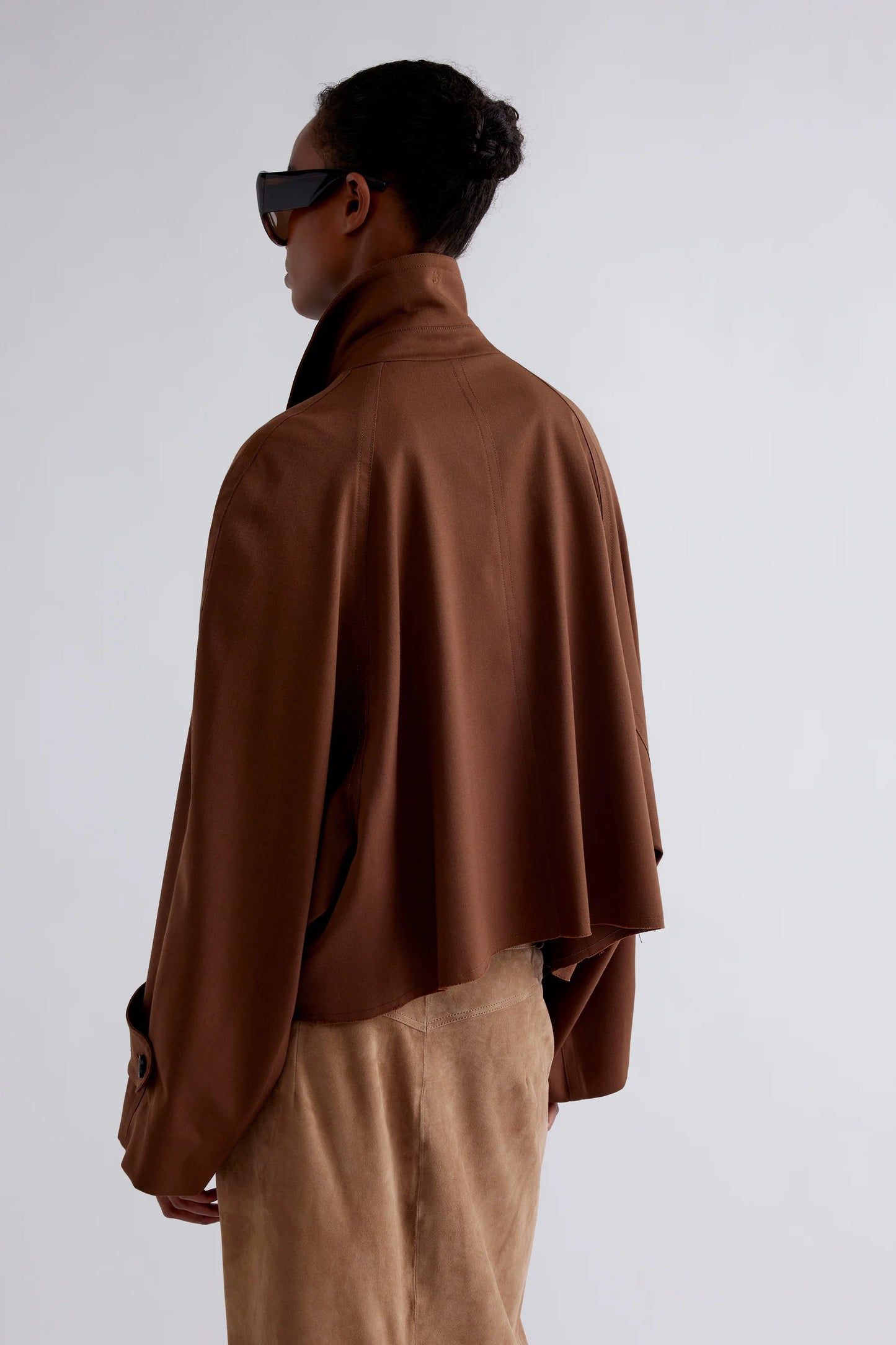 Giacca Corta Marrone