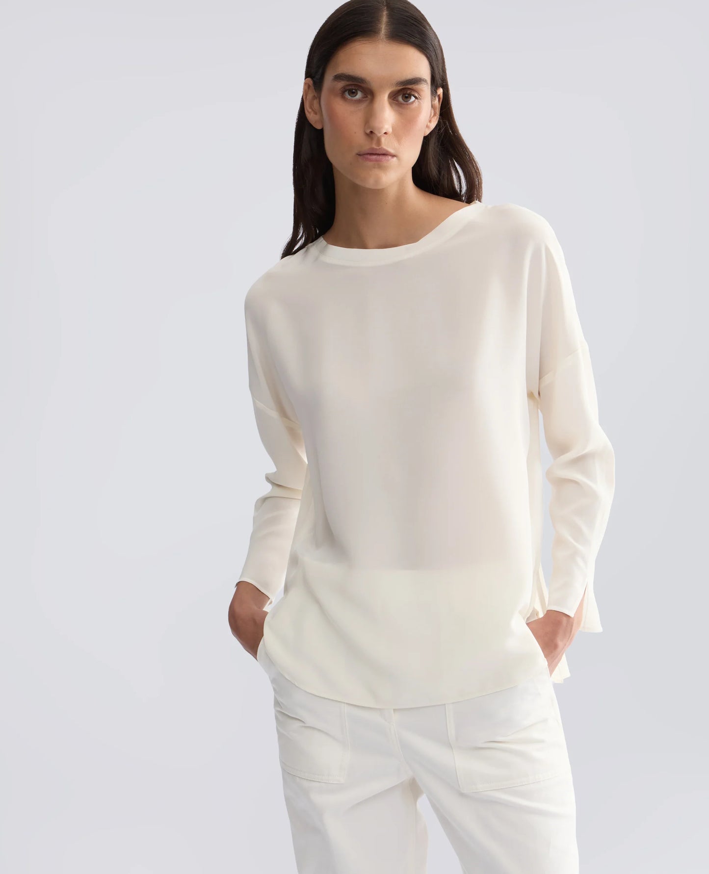 Blusa Seta Naturale