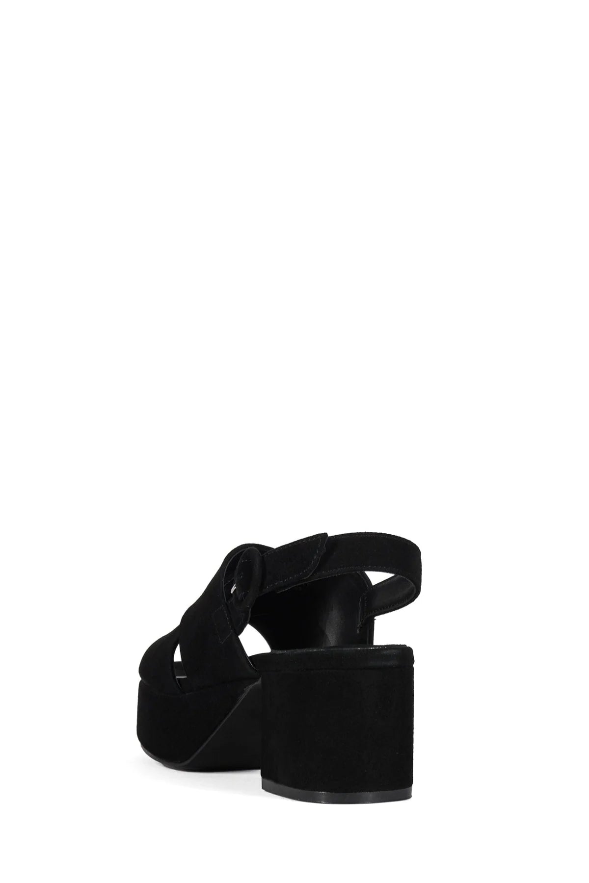 Sandalo Incrocio Suede Nero