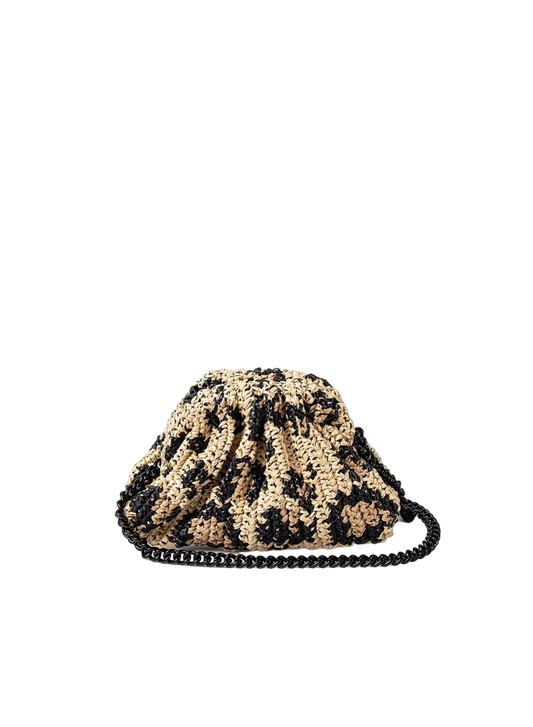 Mini Clutch Crochet Animalier