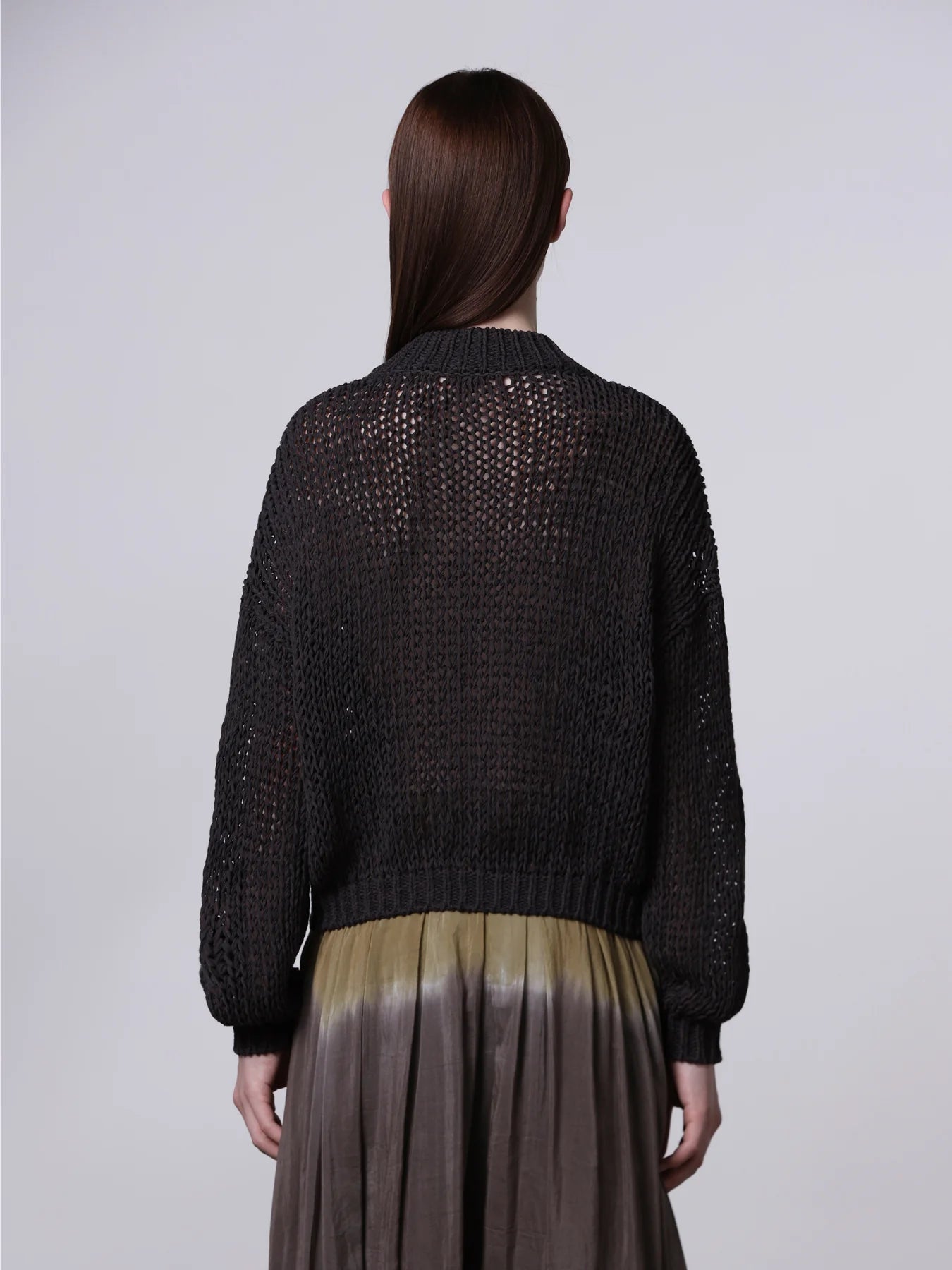 Cardigan Cotone Marrone
