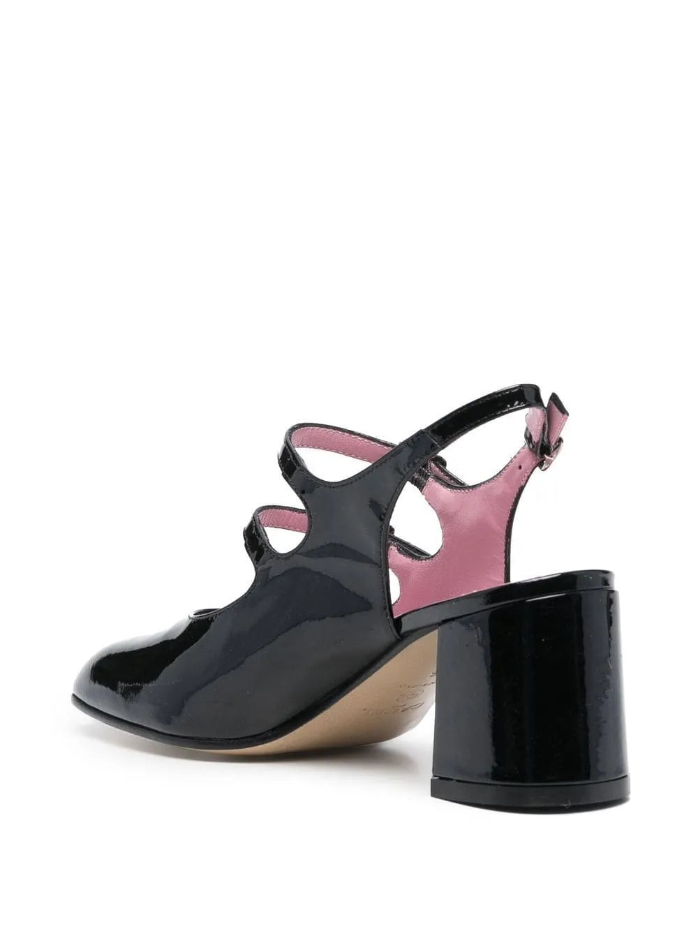 Slingback Vernice Nera