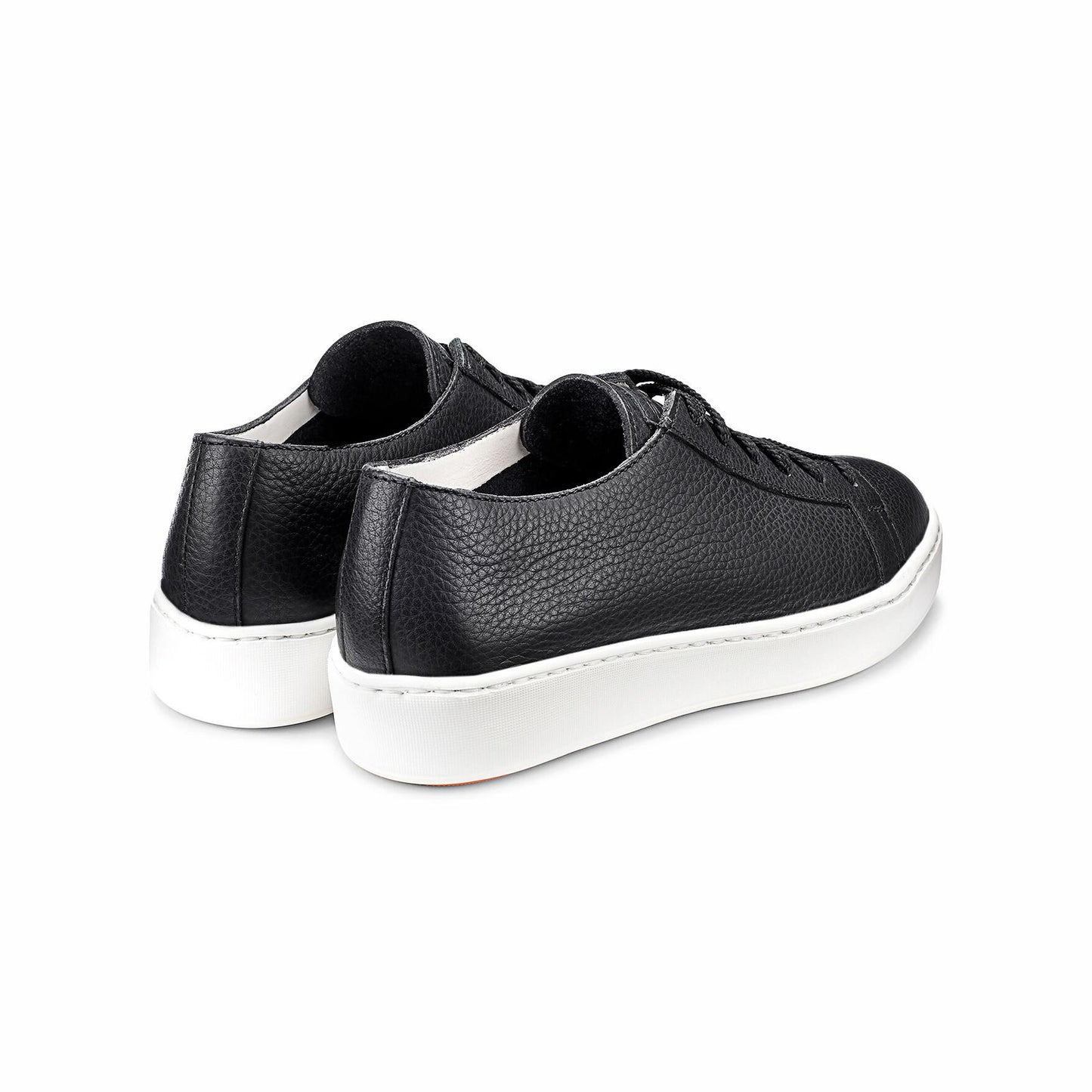 Sneaker Pelle Bottalata Nera