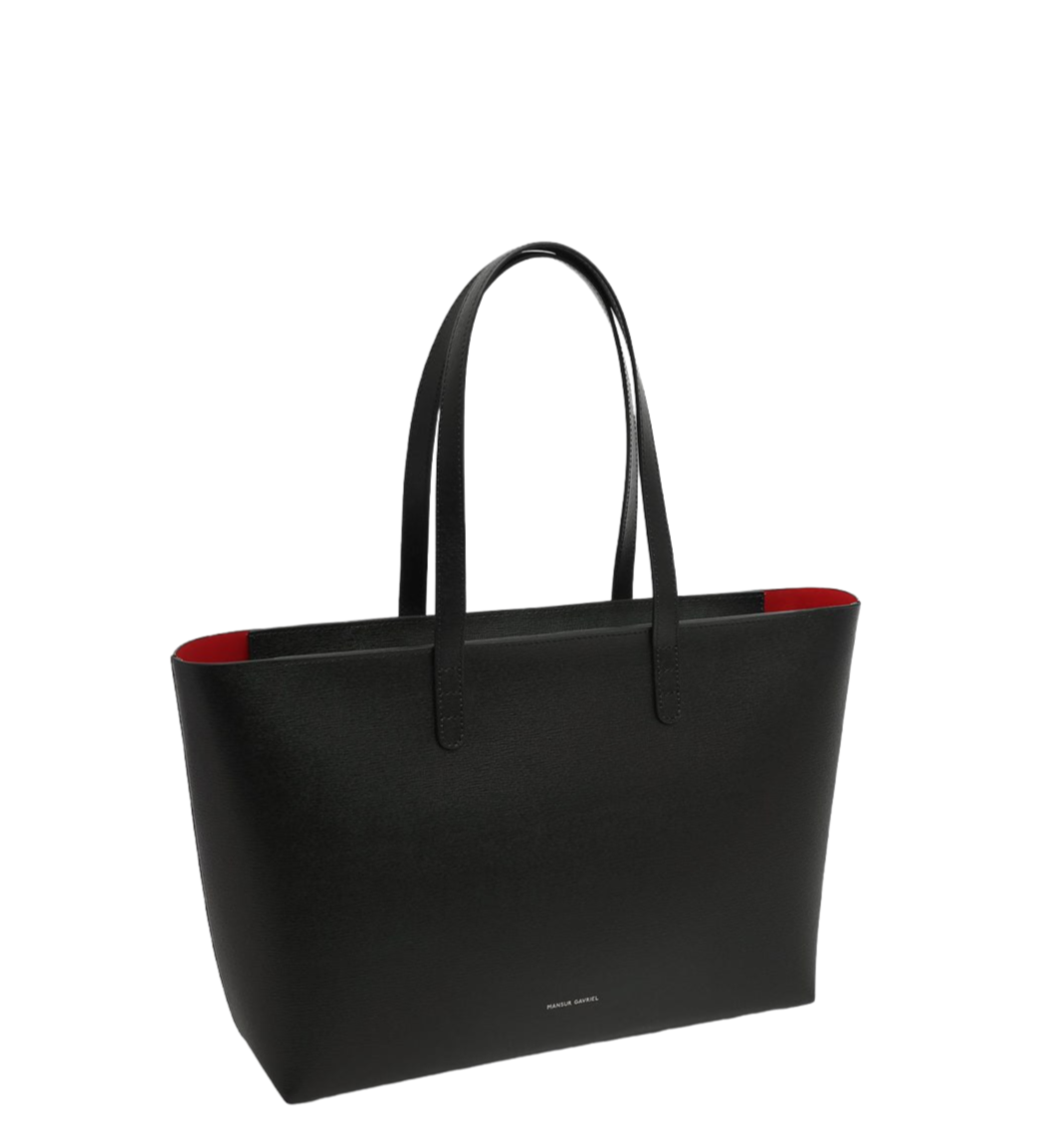 Zip Tote Pelle Nera