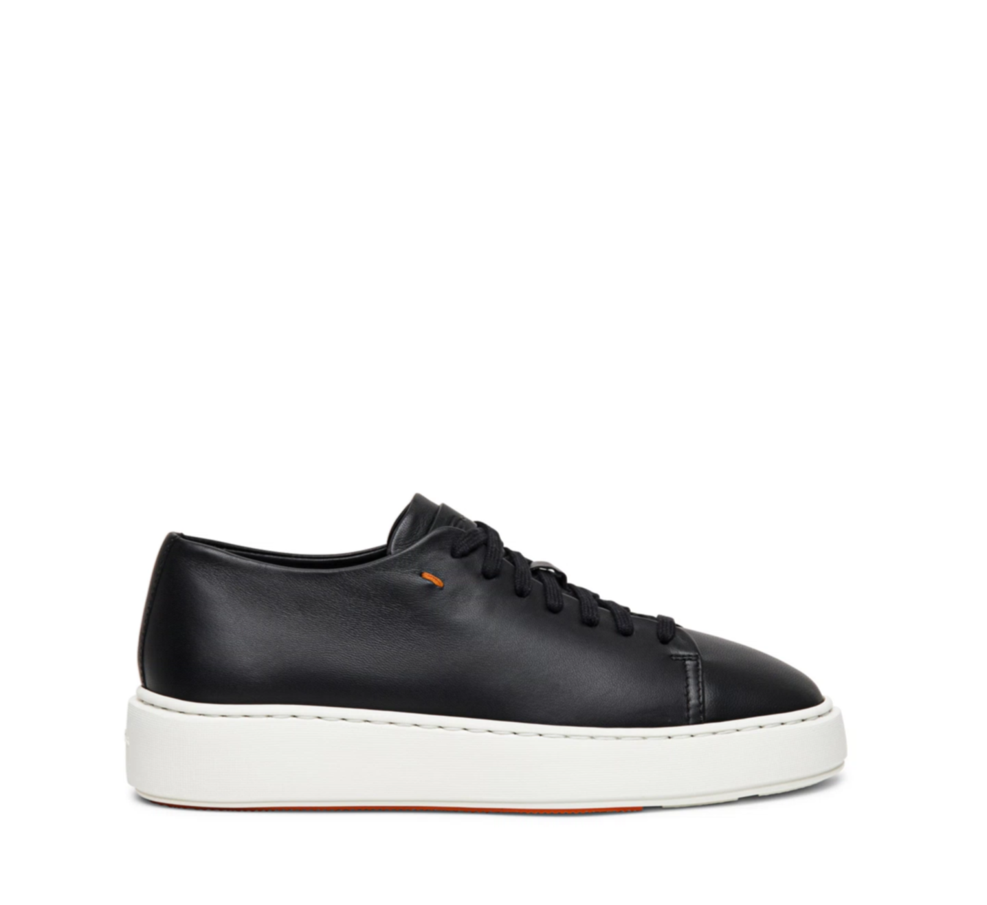 Sneaker Pelle Liscia Nera